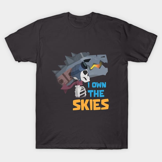 I own the skies T-Shirt by Marshallpro